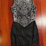 Laurence Kazar beaded mini dress Photo 0