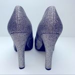 AQUA Silver Glitter High Heels Platform Shoes Size 6.5 Photo 6