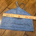 Offline by Aerie Blue Cross Halter Top sports bra size small Photo 2