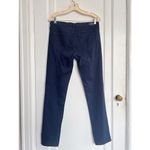 AG Adriano Goldschmied AG • The Stilt Cigarette Leg Jean sateen navy blue slim skinny pants Photo 8