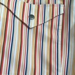 4 all by jofit striped‎ golf shorts swim trunks Blue Photo 4