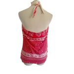 Cruise by Marina Rinaldi Size Medium Tankini Top Swimsuit Halter Bandana Beach Photo 4