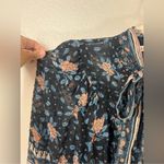 Ulla Johnson NWT Antoine Floral 100% Silk Sheer Ruffle Neck Tie Blouse Size 2 Photo 6