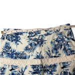 Guess Noelle Blue White Floral Eyelet Embroidered Mini Skirt with Lace Trim Sz S Photo 6