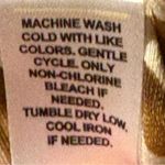 Cato  Womens Maxi Skirt Sz Large High-Low‎ Hem Geometric Brown Tan Stretch Earthy Photo 6