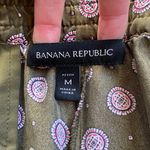 Banana Republic  100% Silk Wide Leg Pull On Pants Drawstring Photo 1