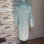 ZARA New Printed Long Sleeve Sea Green Tunic/Swim Cover-Up/Blouse/Top NWT Photo 4