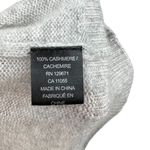 360 Cashmere  Shadow Star Pullover Sweater 100%‎ Cashmere Gray Size Small Photo 11