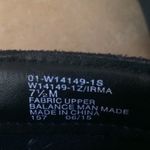 White Mountain  Irma Heeled Lace Up Vegan Booties Black Size 7.5 Photo 6