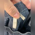 7 For All Mankind 7‎ for All Mankind Blue Denim Sleeveless mini Dress size XS Photo 5