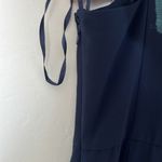 Gianni Bini  Stella Navy Blue Ruffle Legs Jumpsuit Size 4 NWT Wedding Guest Photo 7