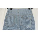 Lysse  Daria Contrast Hem Denim Pattern Legging Pinstripe Fringe Timeless Coastal Photo 4