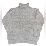 Pink Martini  heather gray turtleneck sweater. Size Small Photo 0