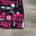 Skort Obsession 17” High Rise Pickleball Tennis Golf Skirt Skort Black Pink XL Photo 2