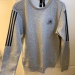 Adidas Crew Neck Sweatshirt Gray Photo 0