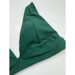 NWOT Forest Green Triangle High Cut Bikini Swimsuit Women’s Size Small Photo 2