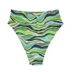 Aerie NWT! Stripe High Cut Cheeky Bikini Swim Bottom - Size XS Photo 1