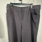 Nine West  Women’s Black Wide Leg Ankle Pants Size 16 EUC Photo 3