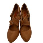 Miz Mooz  Brown Leather Ginny Heels Size 9 Photo 4