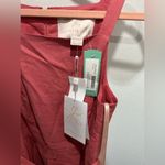 Gal Meets Glam  Ruth belted linen A line Pink Dress Size 6 Photo 3