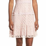 Julia Jordan blush lace sleeveless mockneck dress size 10 Photo 0