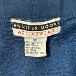 Jennifer Moore  Activewear Blue Sweater Photo 2