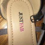 JustFab Black Strappy Gladiator Sandals Photo 3