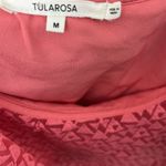 Tularosa  x Revolve Belle Jumpsuit in Coral Pink One Shoulder Wide Leg Medium Photo 5