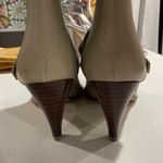 Adorable 70’s gray soft leather boho western heeled boots Stevie Nicks festival Size 6.5 Photo 4