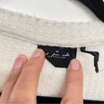 Urban Outfitters Out From Under White Waffle Knit Cardigan Sweater Womens M Raw Edge Boho Fall Photo 1