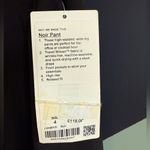 Lululemon NWT Noir Black Tie-Waist Pleated Wide-Leg Pants Sz 4 Photo 2