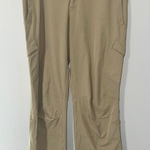 Eastern Mountain Sports Womens Cargo Pants Size 12R Tan Hiking Outdoor Photo 0