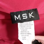 MSK pink ruffle shift dress Size 4 Photo 3