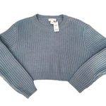 Full Tilt NWT blue cropped sweater size small Photo 0