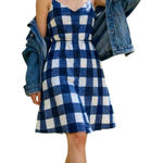 Gap Plaid Prairie Coquette Country Babydoll‎ Style Dress Photo 0