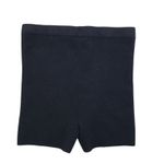 Alo Scholar Knit High Waist Short Womens Small Black Athleisure Cashmere Photo 3