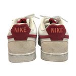 Nike Court Vision Low Sneakers White / Red Swoosh Women’s Size 9.5 Photo 4