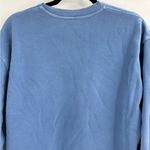 Aritzia  tna sweatfleece cozy fleece boyfriend fit blue sweatshirt Photo 4