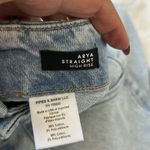 Veronica Beard  Arya Straight High Rise Jeans Light Wash Photo 6