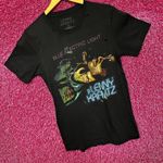 Lenny Kravitz Blue Electric Light Women’s Distressed Tee S Photo 2