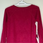 Rewind  3/4 Sleeve Maroon Back and Aztek Patterned Front Blouse Size Juniors S Photo 8