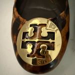 Tory Burch Reva Patent Leather Leopard Animal Print Ballet Flats Size 7 Photo 11