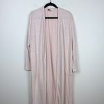 Free People Beach Bicoastal Duster Cardigan Women’s Size Large Pink Lounge Photo 1