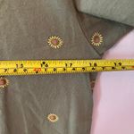 Life is Good Women's size Small Green Sunflower Crusher-Lite Tee T-Shirt Allover Photo 5