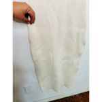 DEREK LAM 10 CROSBY x RTR White Knit Ribbed Crochet Knit Midi Dress Size XS Yellow Photo 6