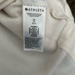 Athleta  White Long Sleeve Sweatshirt XS Photo 2