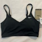 Nike  Black Swim Sports Bra with Adjustable Straps Photo 0