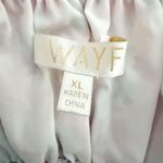 WAYF | Avra Floral Puff Puffed Sleeve Crop Top Corset Style Pink Red | Size XL Photo 4