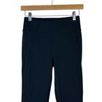 Athleta  Delancey Pants Womens XS Black Zip Hem Stretch Slim High Rise Athleisure Photo 2