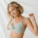 ALBION FIT NEW!  Polo Stripe Off the Hook Top and Hipster Bottoms Photo 7